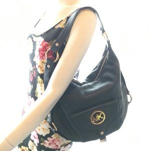 NWT Michael Kors Fulton Large Navy Hobo